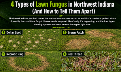 northwest indiana lawn fungus is looked at to help homeowners resolve correctly