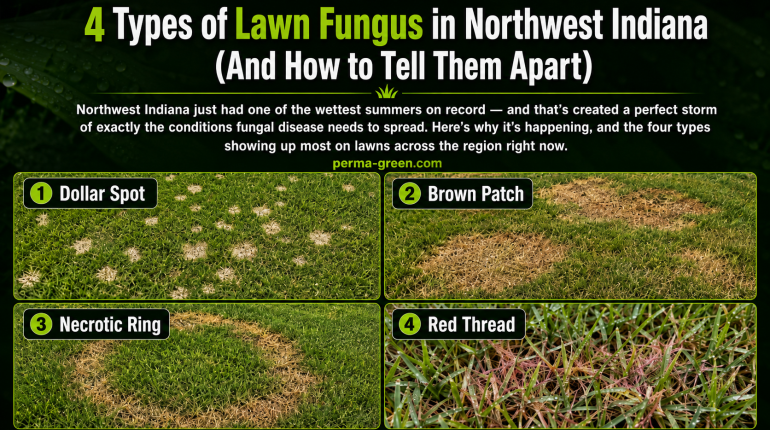northwest indiana lawn fungus is looked at to help homeowners resolve correctly